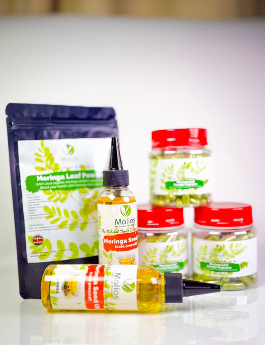 Complete Wellness Set (2 bottles of oil, 2 capsules and 2 satchets)